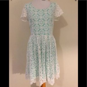 Altar’d State dress with lace overlay large